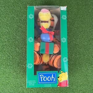 Vintage Telco Disney Tigger Animated Christmas Display Figure Motionette